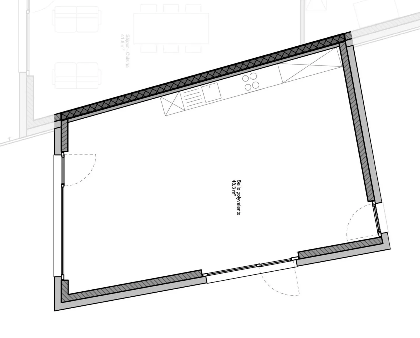 Office/Administration 48.3 m2 in Villeret - Photo 8 of 8