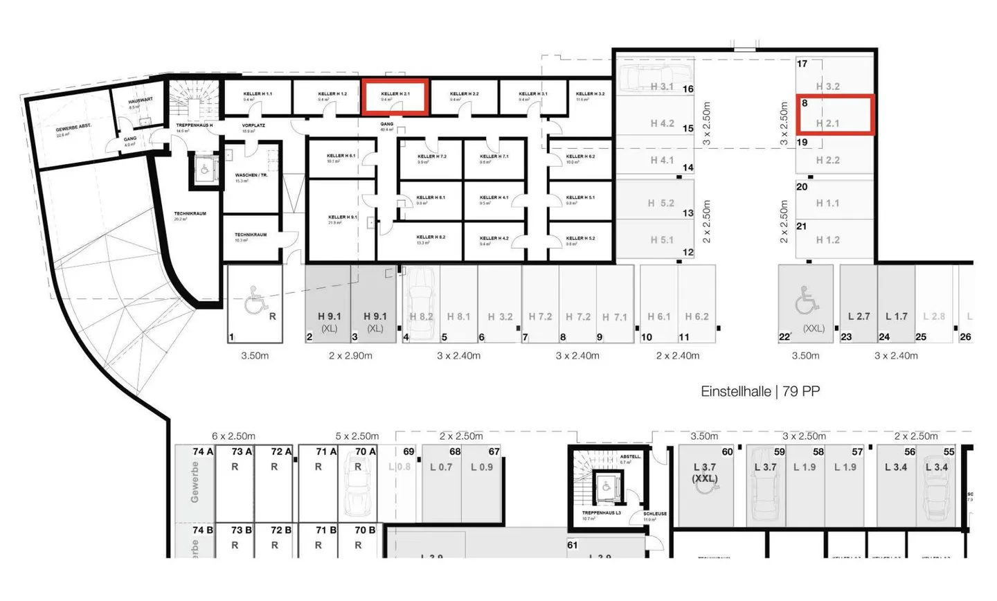 H2.1 I Appartamento di 3,5 stanze al 2° piano direttamente sulla Aare - Foto 6 di 6