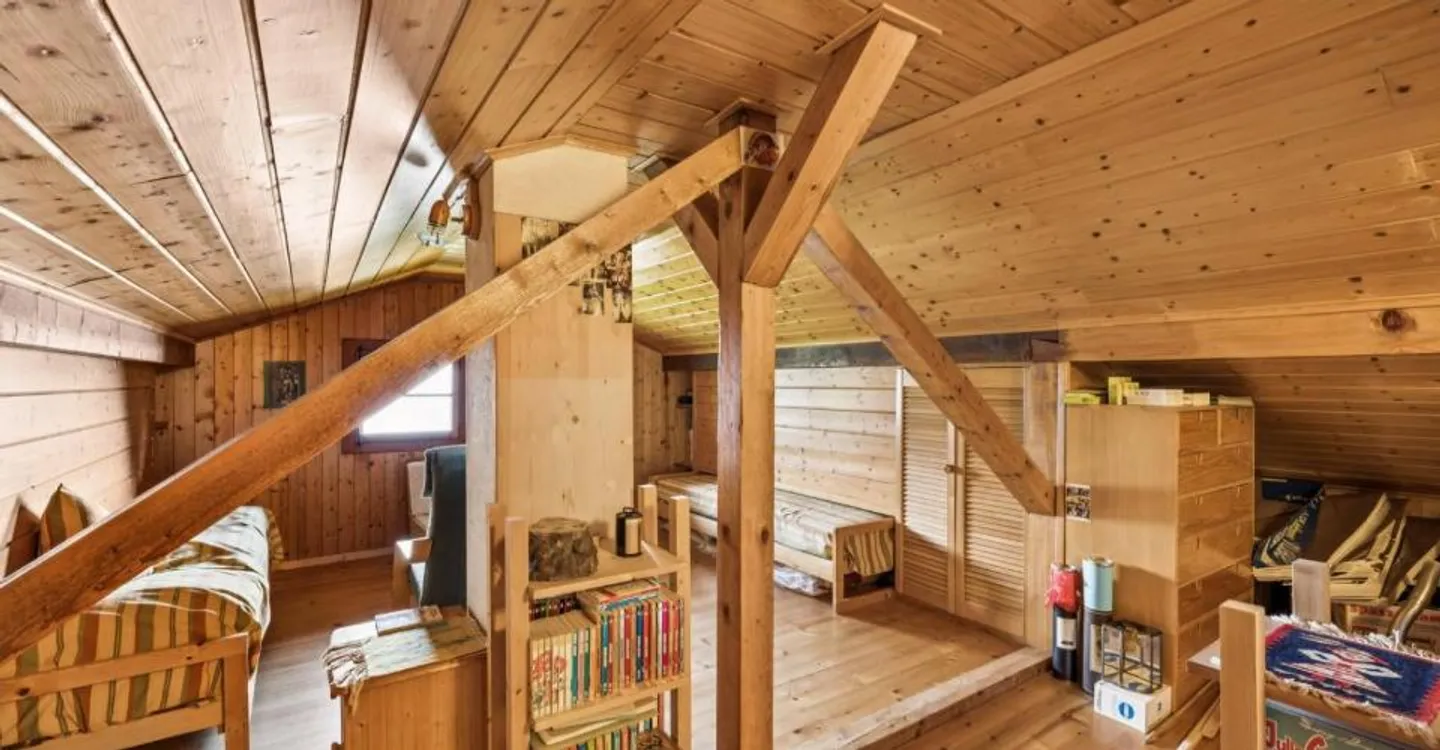 Chalet tradizionale da ristrutturare a Gryon, vista e ampio giardino - Foto 7 di 11