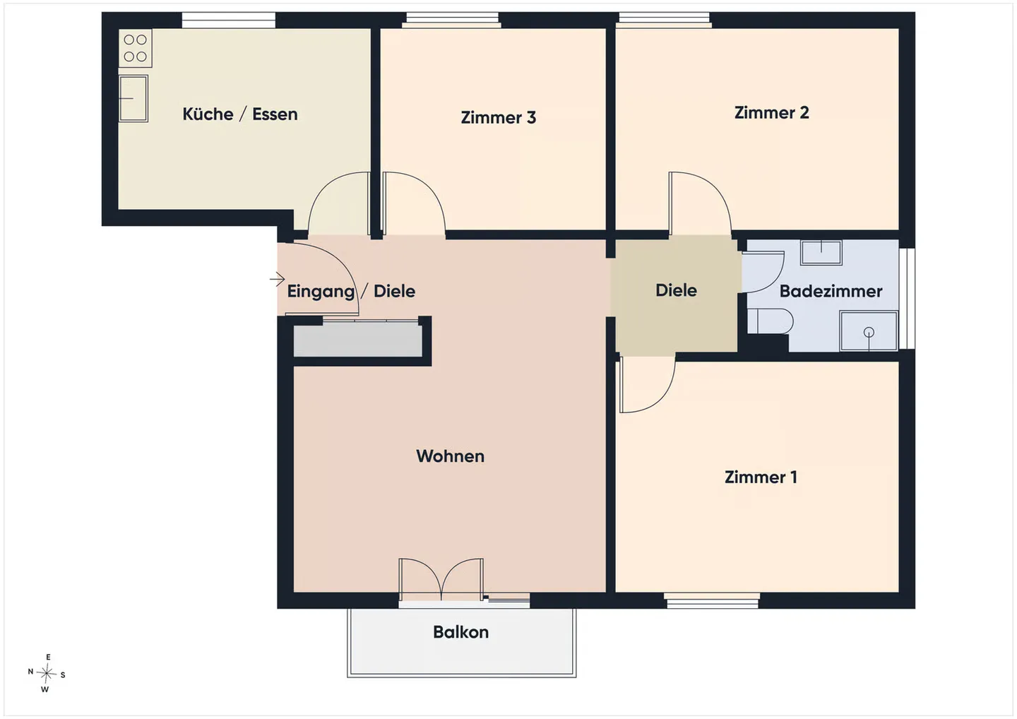 Attraktive Investitionsmöglichkeit: Renovierte 4.5ZWG mit kleinem Balk - Foto 11 di 13