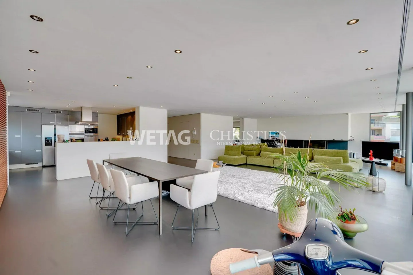 Appartement penthouse lumineux et exclusif avec grande terrasse et vue panoramique à vendre à Locarno - Photo 4 sur 13