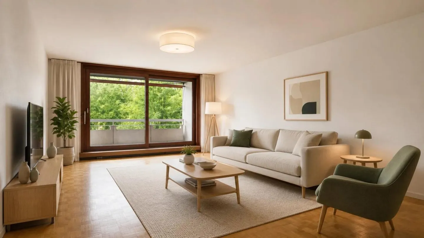 Appartement lumineux avec balcon - Photo 2 sur 12