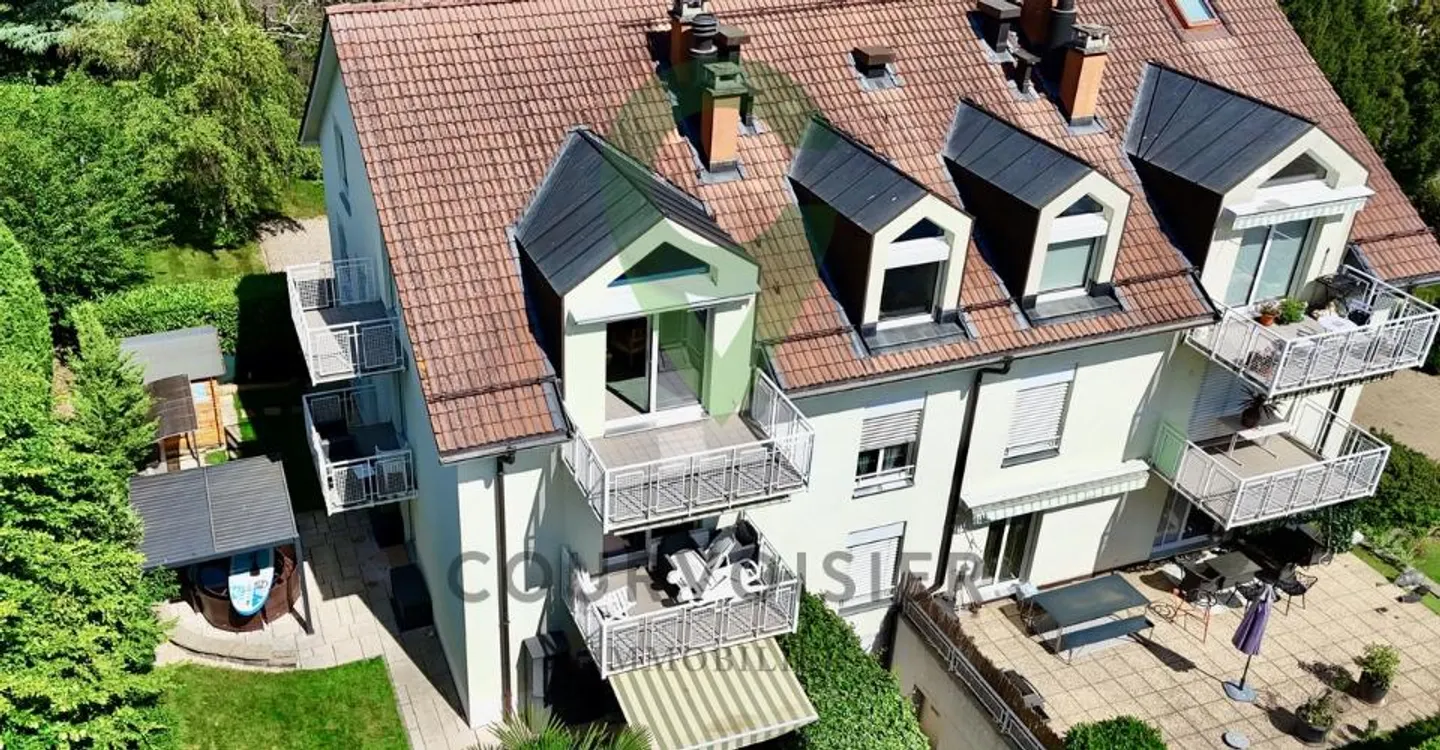 Spazioso attico di 3,5 locali con bella vista libera sul lago - Foto 8 di 9
