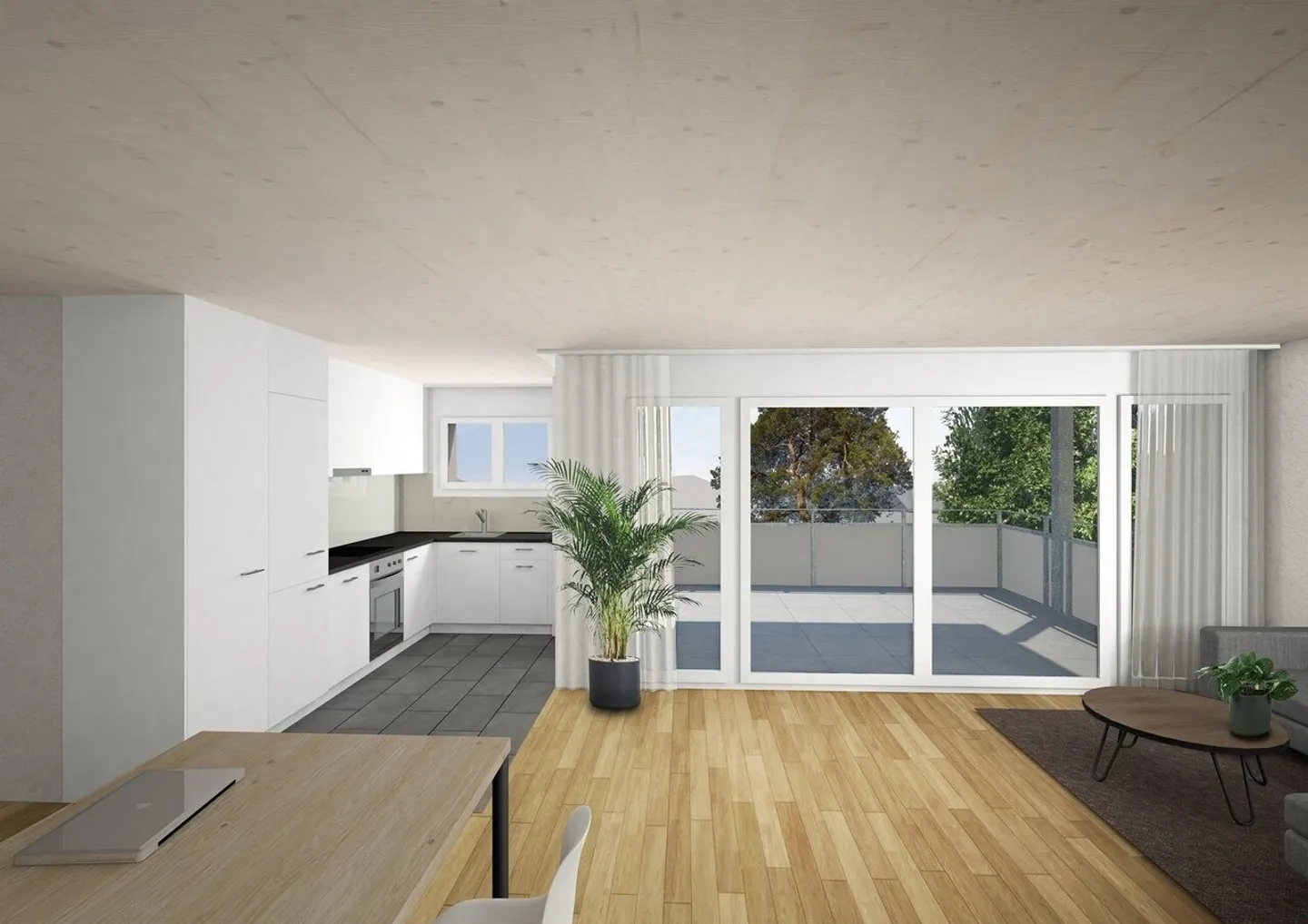 Modern 2.5-Room Apartment - Photo 2 of 8