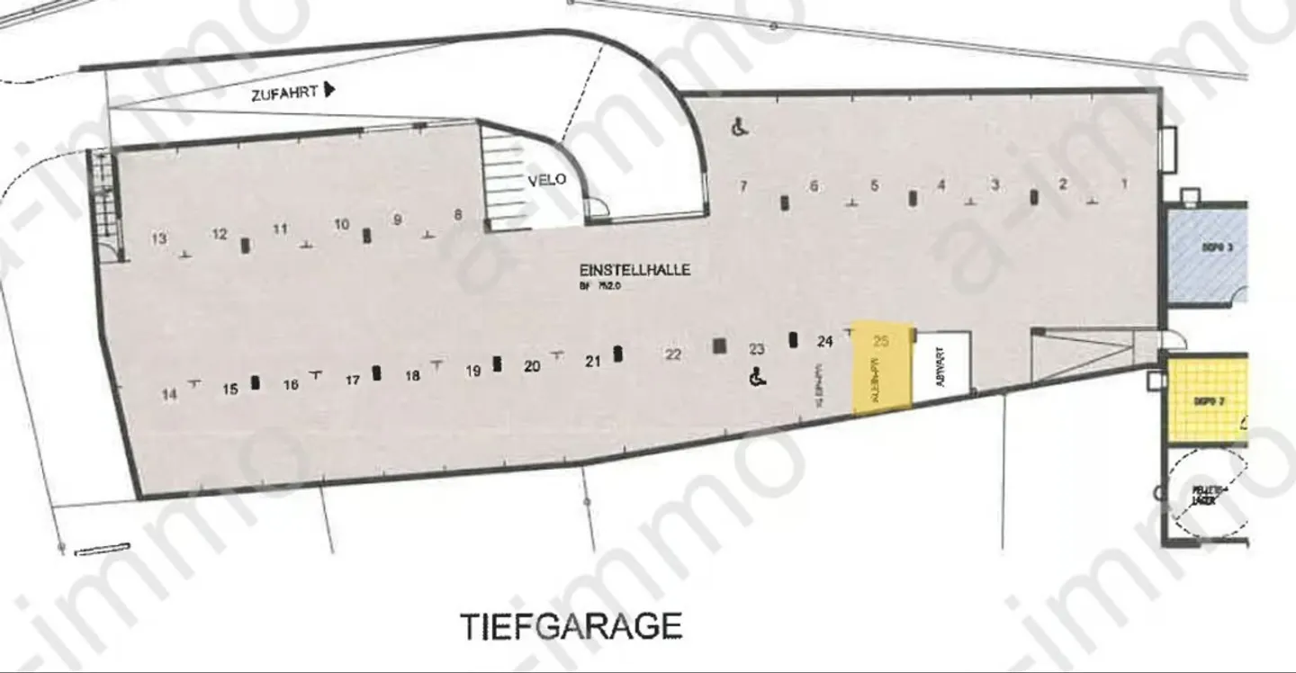 Compact Garage Parking Space - Photo 1 of 7