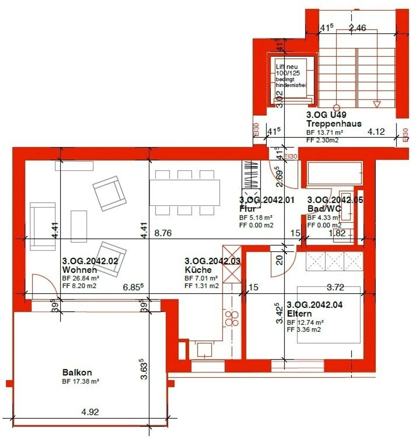 Modern 2.5-Room Apartment - Photo 7 of 8