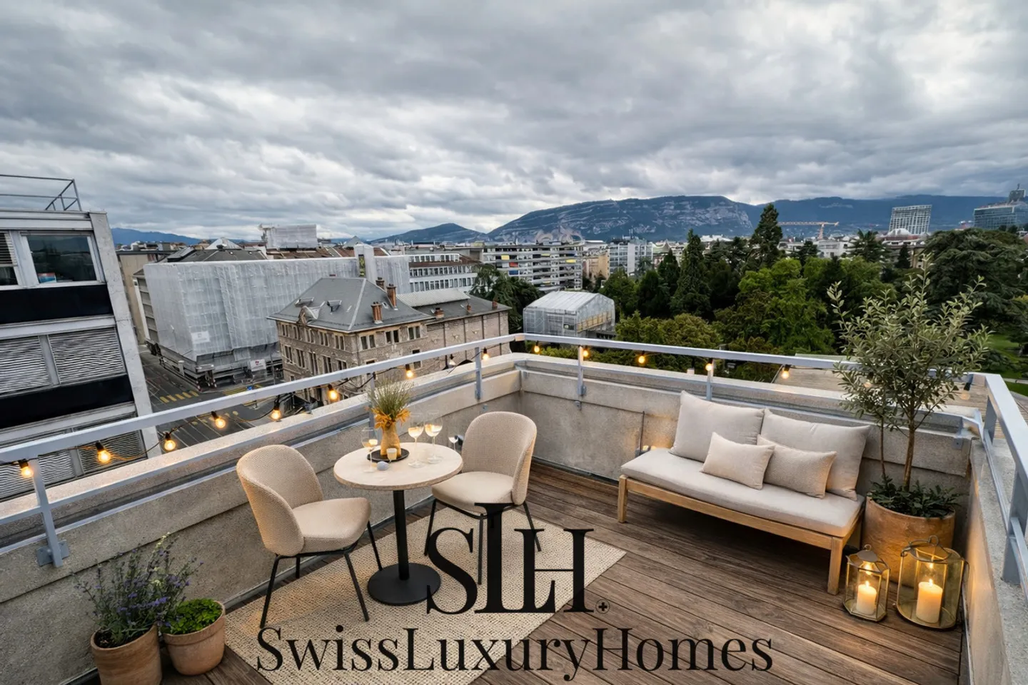 Elegante Penthouse-Wohnung mit Terrassen und Parkplatz - Foto 5 von 19