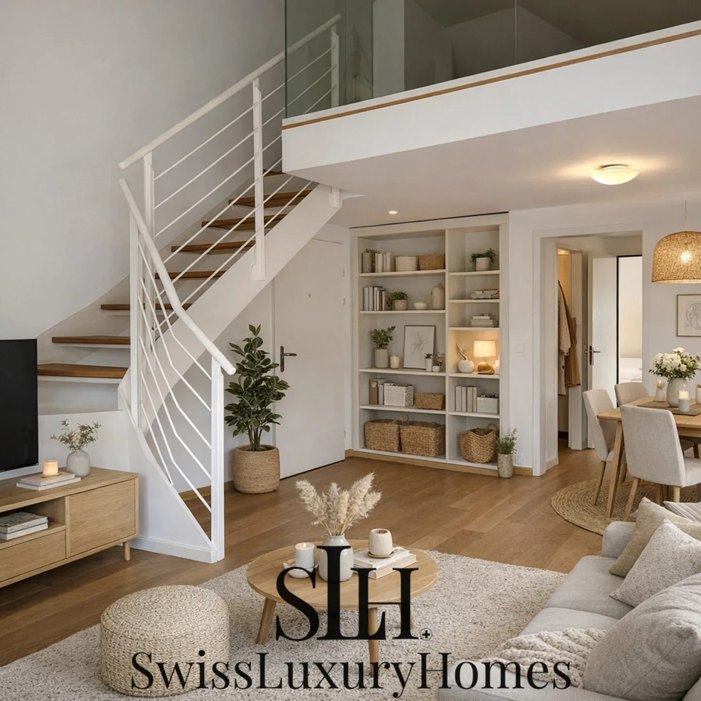 Elegante Penthouse-Wohnung mit Terrassen und Parkplatz - Foto 7 von 19