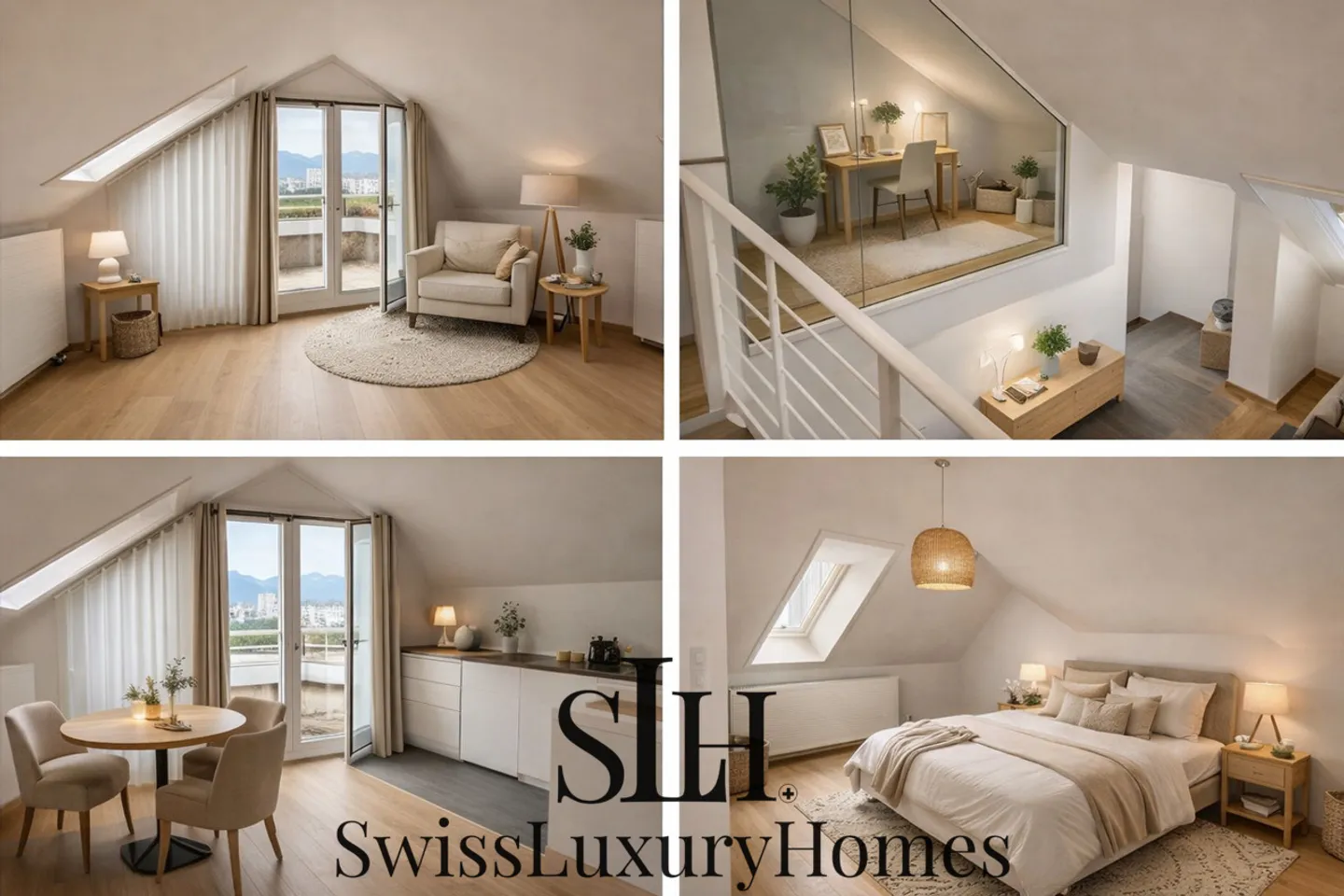 Elegante Penthouse-Wohnung mit Terrassen und Parkplatz - Foto 15 von 19