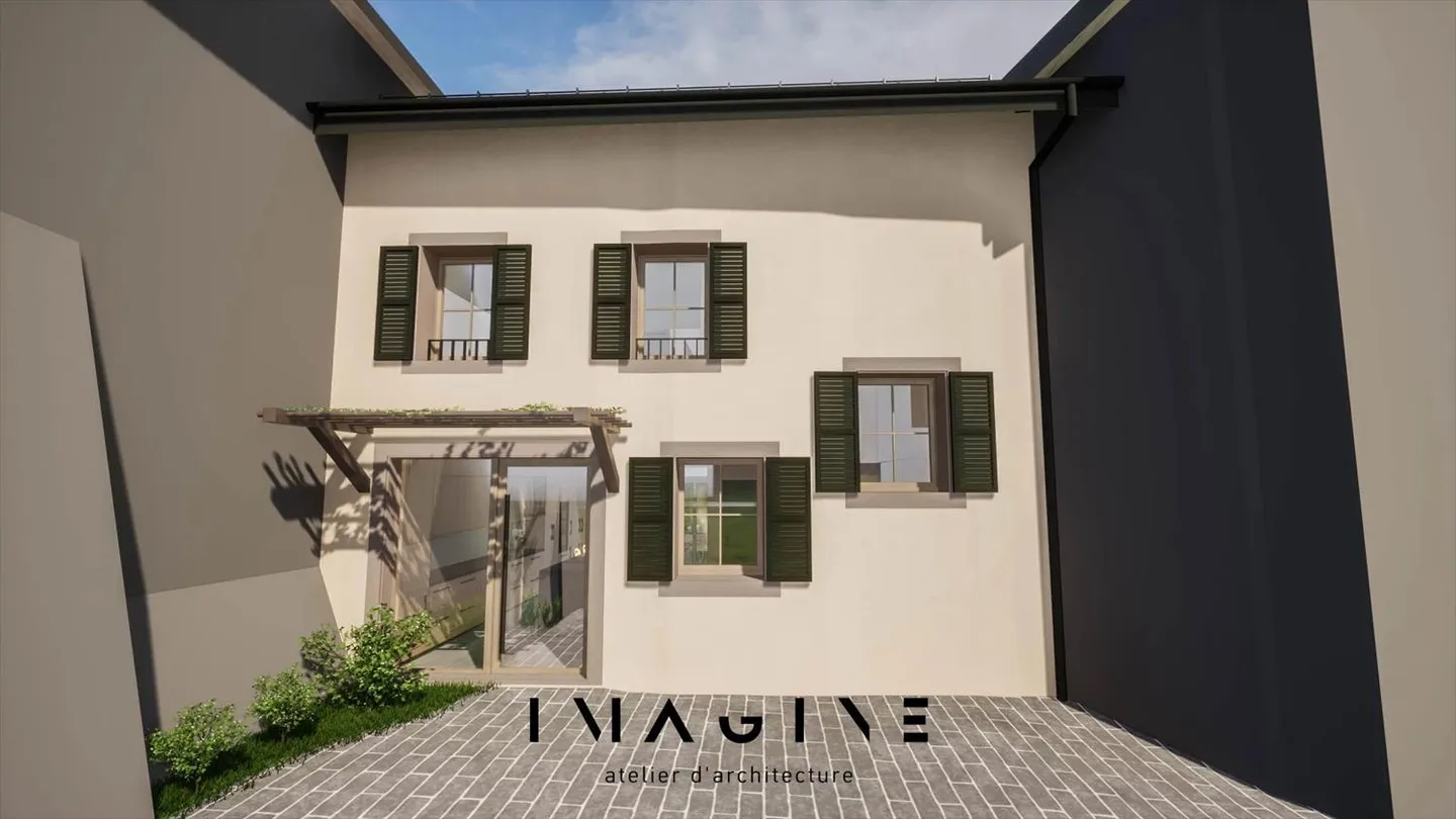 Bella casa di villaggio da ristrutturare - Permesso di costruzione disponibile - Foto 4 di 10