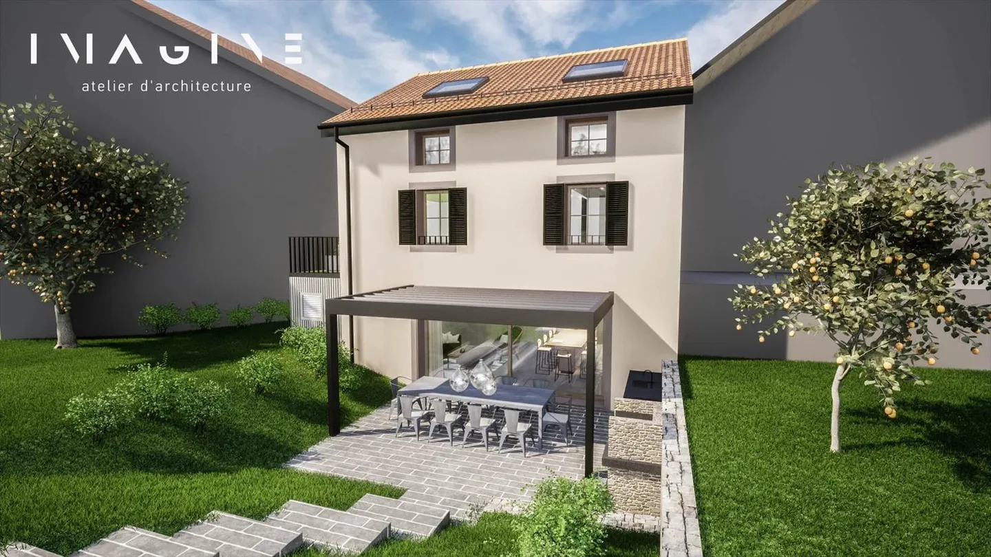 Bella casa di villaggio da ristrutturare - Permesso di costruzione disponibile - Foto 5 di 10