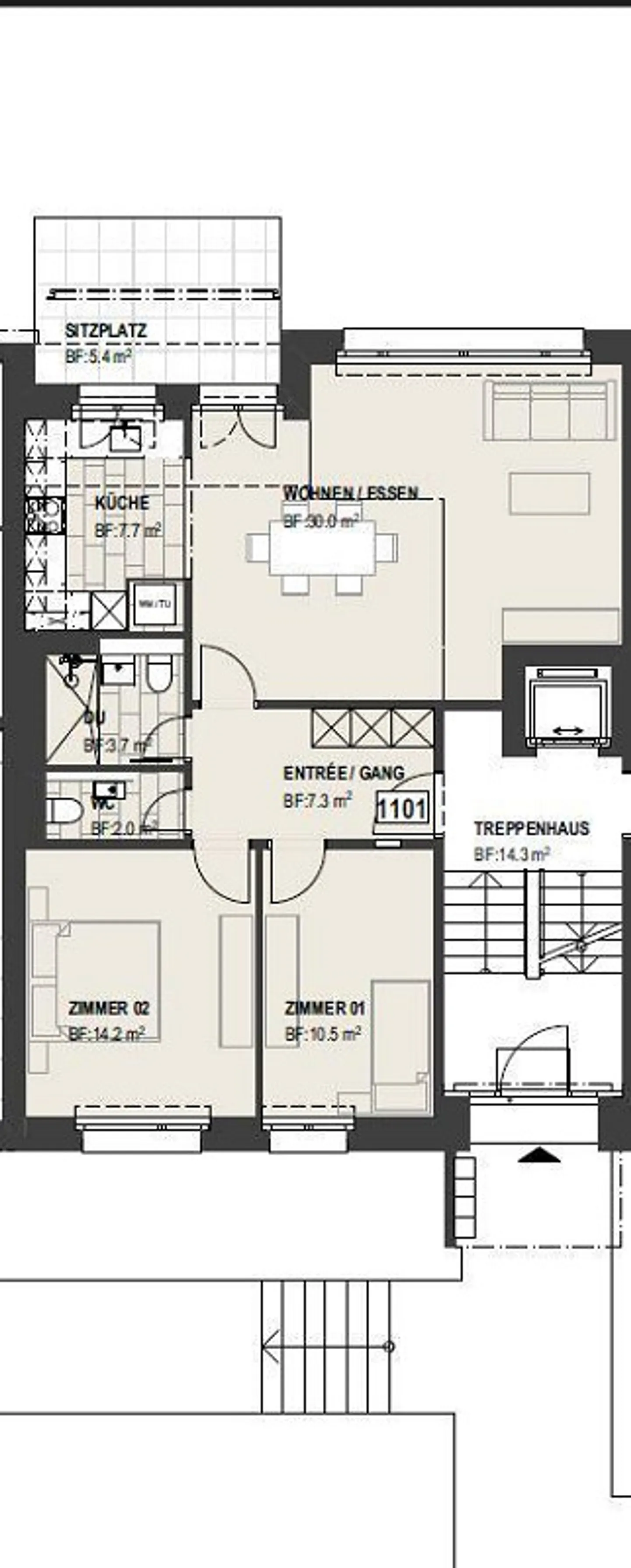 Charmante Wohnung in Kreuzlingen - Foto 11 von 11