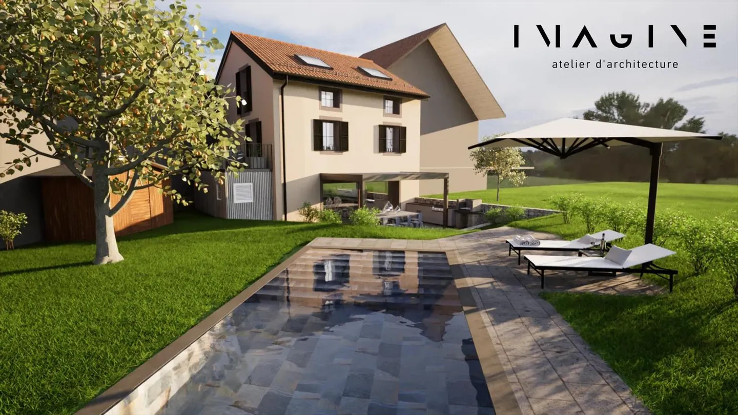 Bella casa di villaggio da ristrutturare - Permesso di costruzione disponibile - Foto 7 di 10