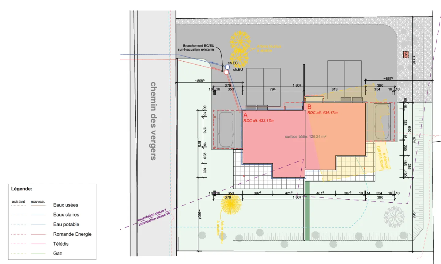 Terrain à bâtir pour deux villas - Photo 1 sur 2