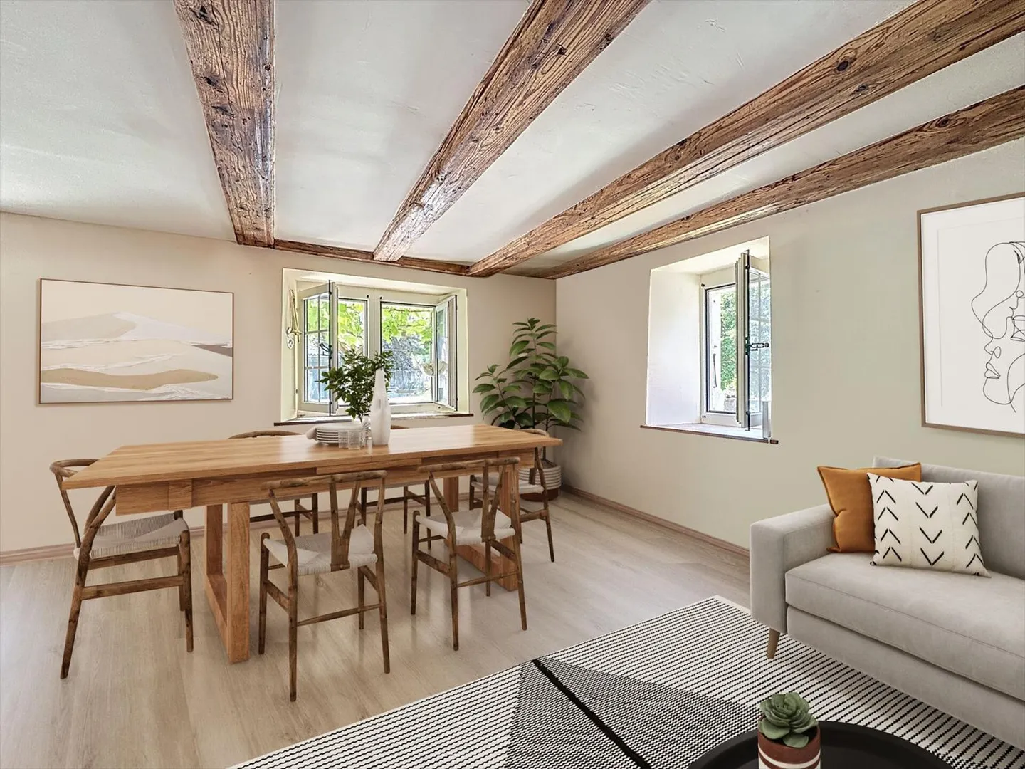 UNA CASA RURALE CON FIENILE ADIACENTE E GIARDINO - Foto 3 di 13