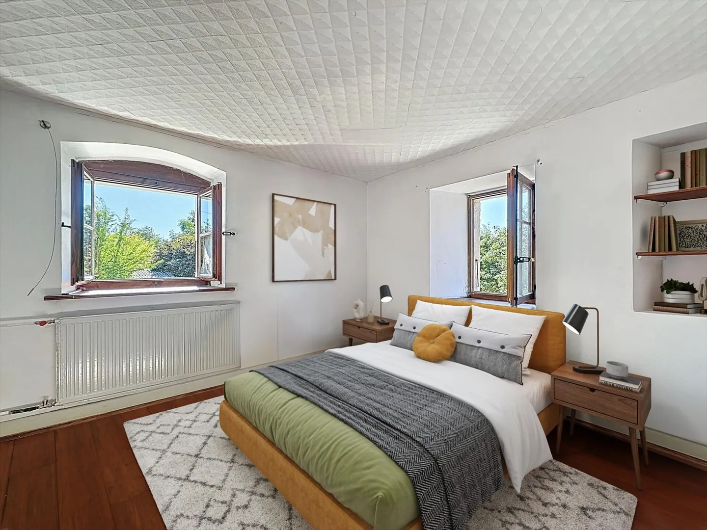 UNA CASA RURALE CON FIENILE ADIACENTE E GIARDINO - Foto 7 di 13
