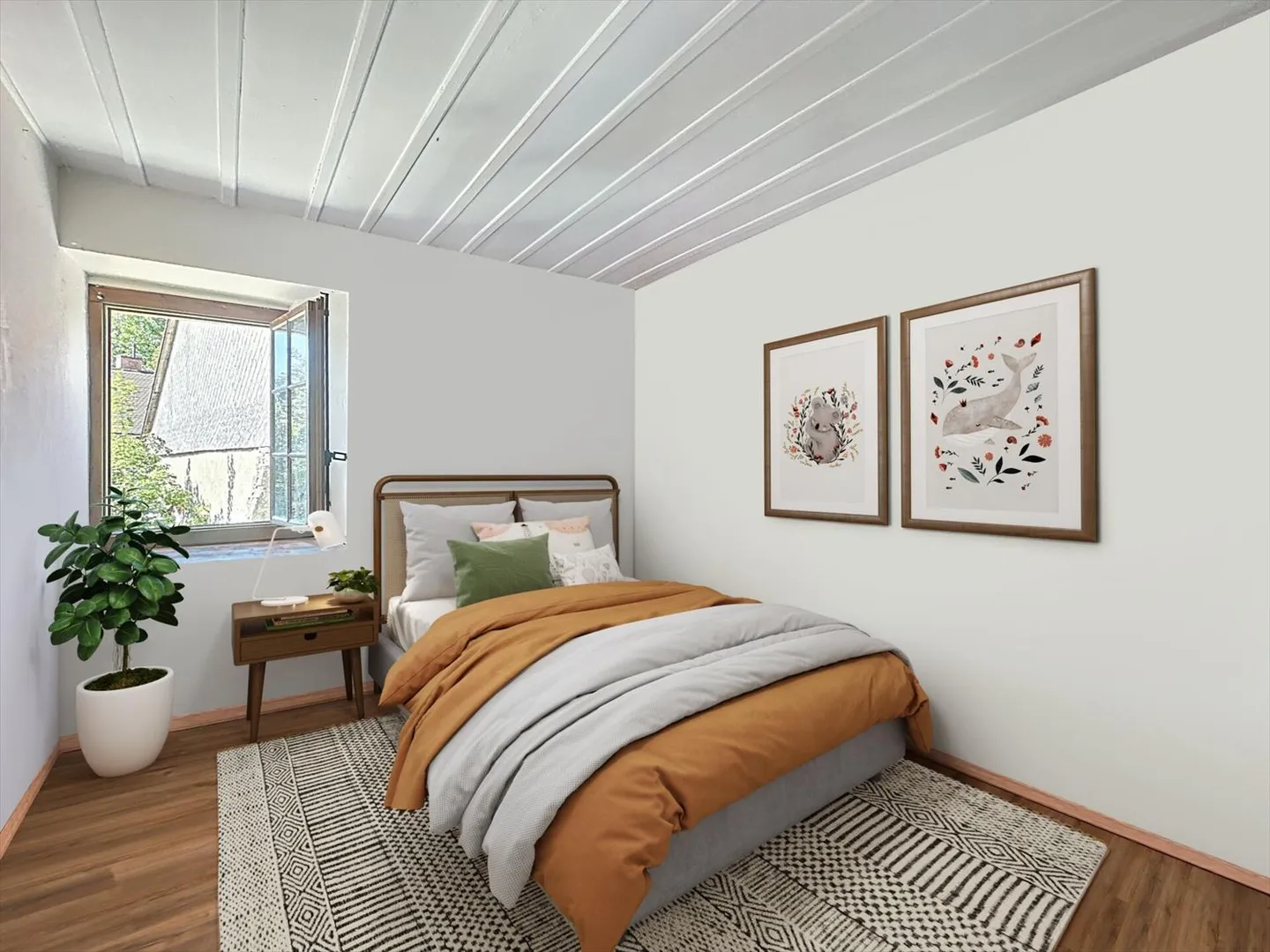 UNA CASA RURALE CON FIENILE ADIACENTE E GIARDINO - Foto 9 di 13