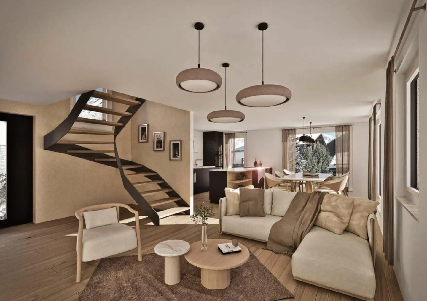 Dreamlike Maisonette Apartment "Pöschtli" by the Church in the Village Center - Photo 4 of 12