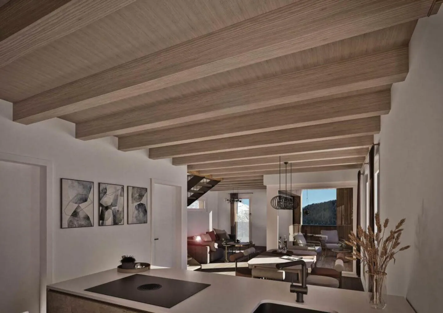 Dreamlike Maisonette Apartment "Pöschtli" by the Church in the Village Center - Photo 6 of 12