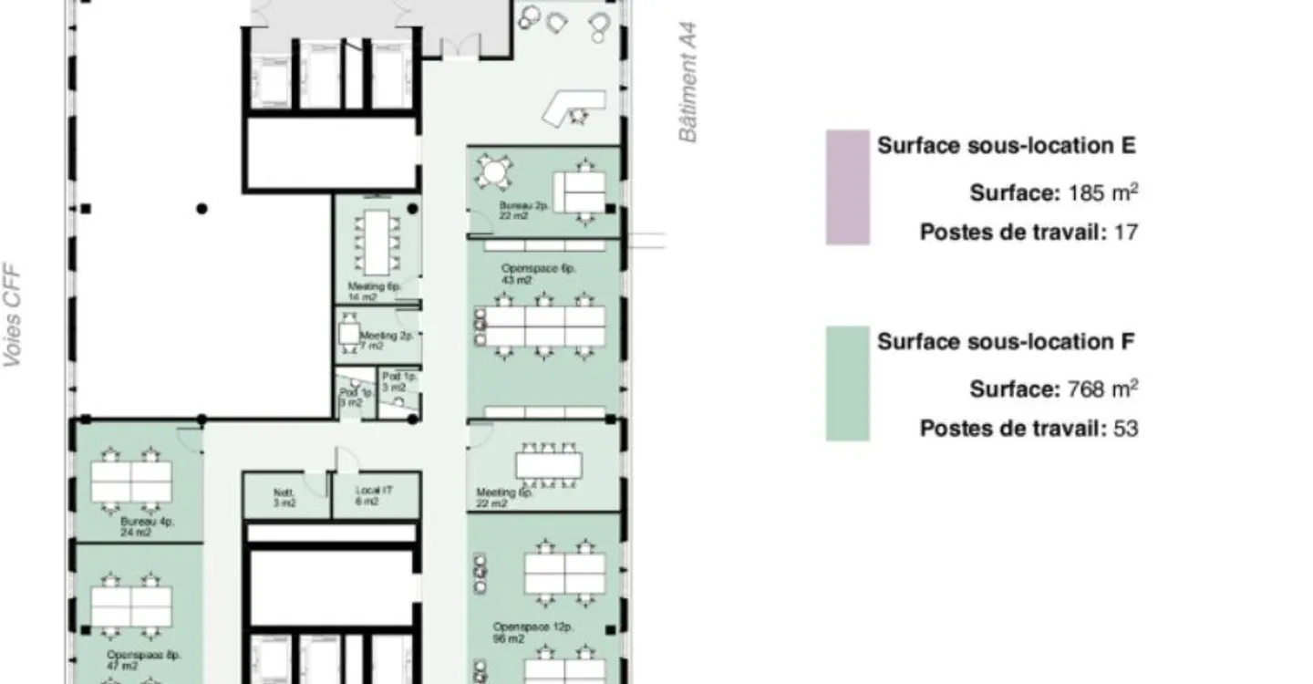 Espace de bureaux moderne à Genève - Photo 4 sur 11
