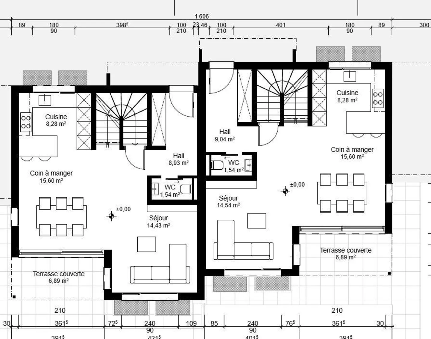Terrain à bâtir pour deux villas - Photo 2 sur 2