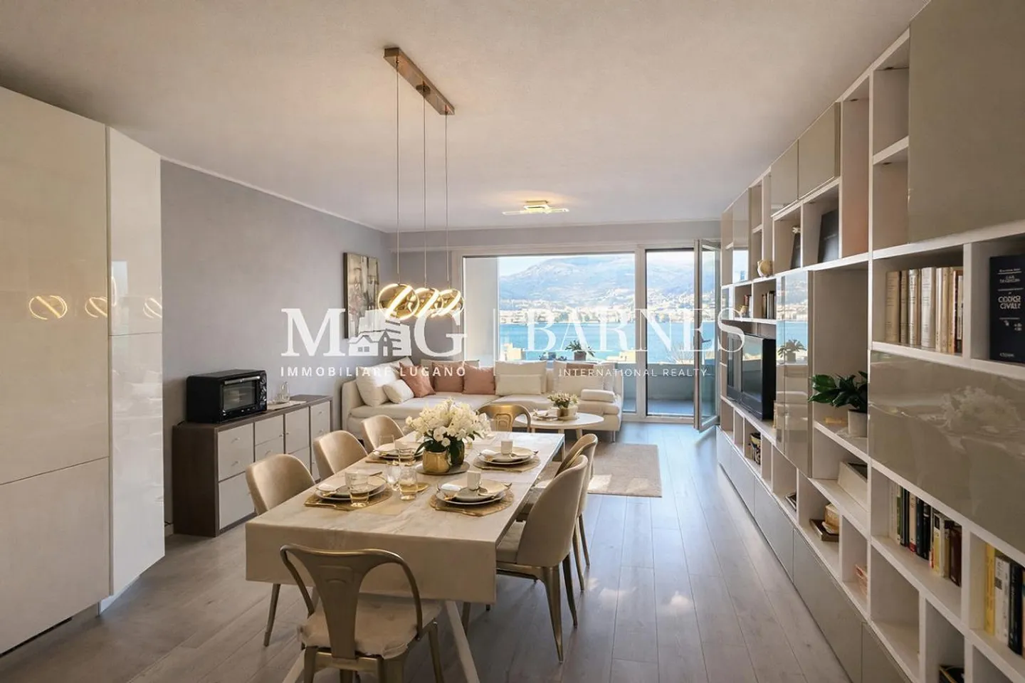 Lugano, Paradiso: Renovated 3.5-room apartment with lake view - Photo 4 of 13
