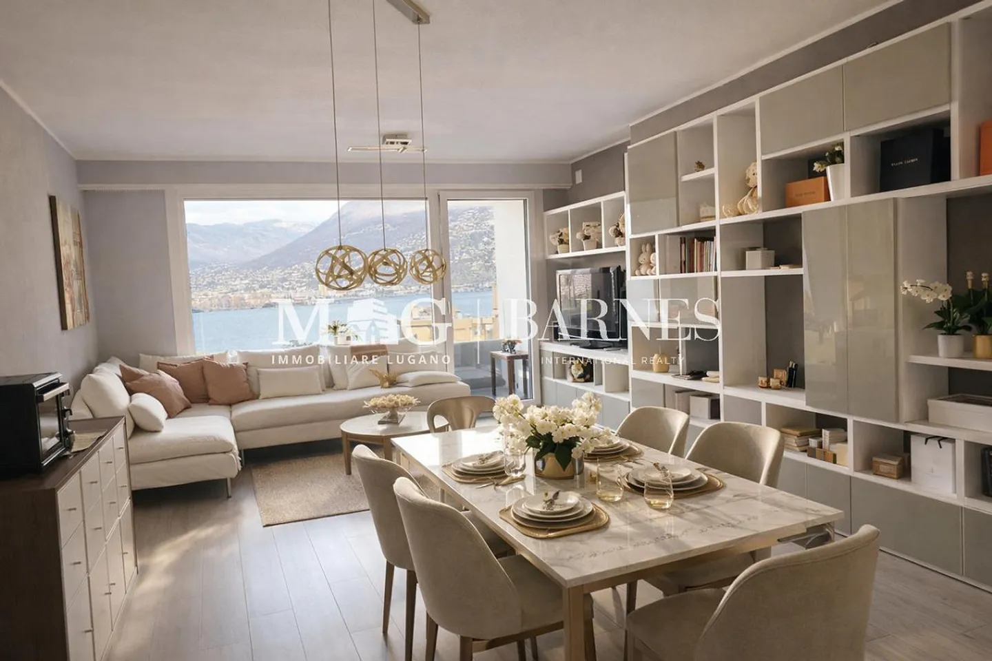 Lugano, Paradiso: Renovated 3.5-room apartment with lake view - Photo 5 of 13