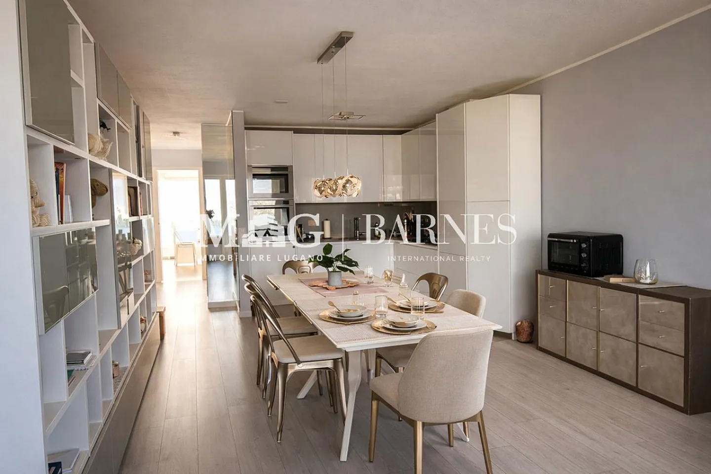 Lugano, Paradiso: Renovated 3.5-room apartment with lake view - Photo 6 of 13