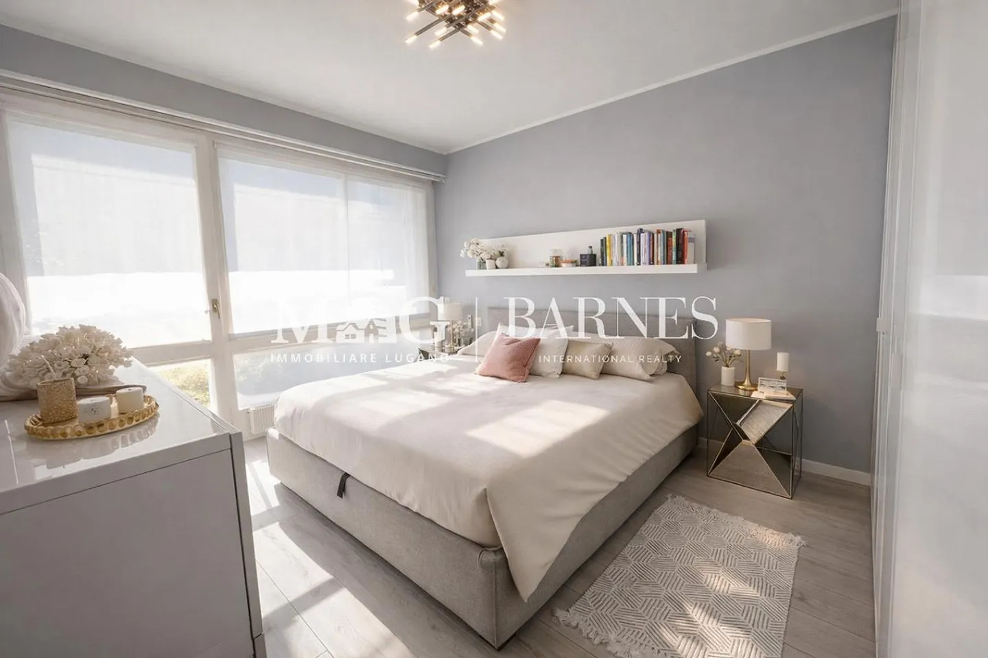 Lugano, Paradiso: Renovated 3.5-room apartment with lake view - Photo 8 of 13