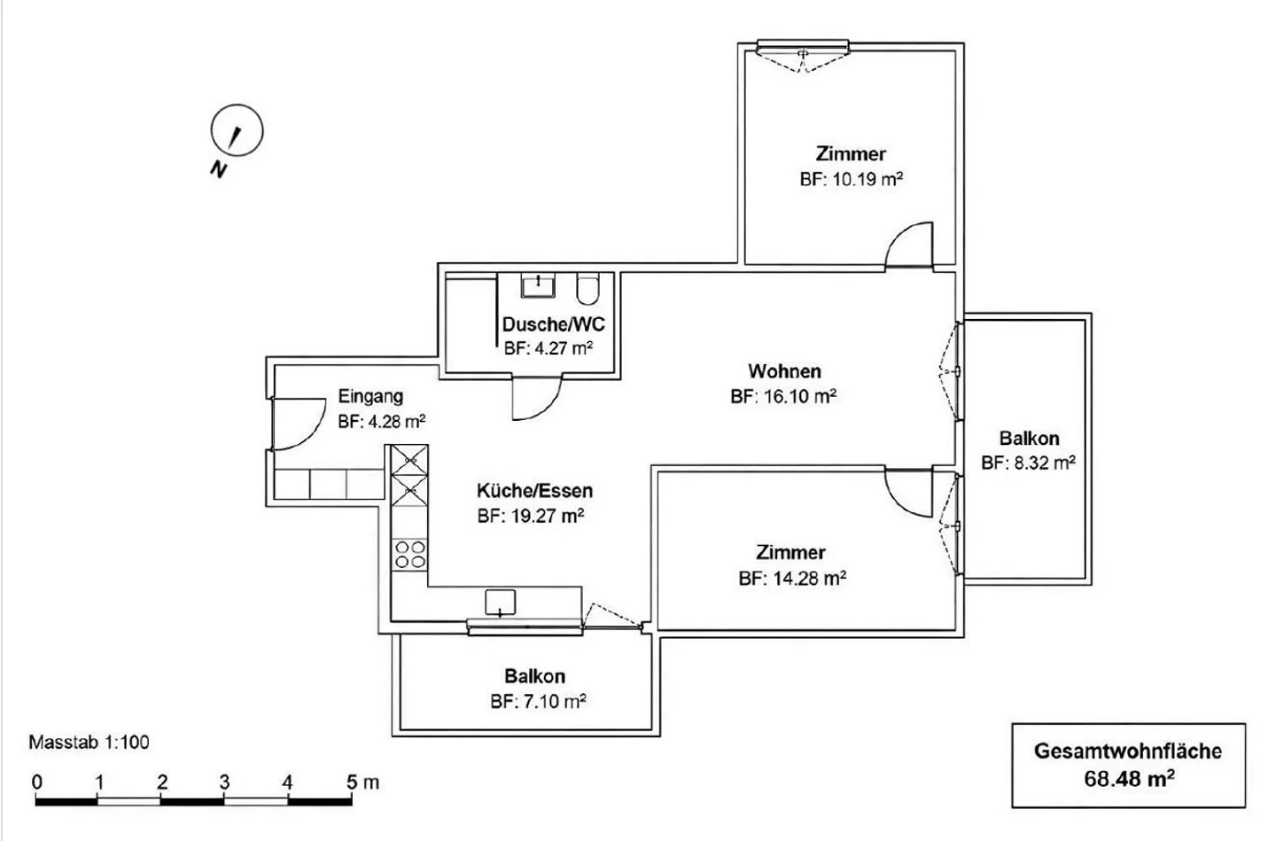 Charmante Wohnung am Fusse des Pilatus - Foto 1 von 10