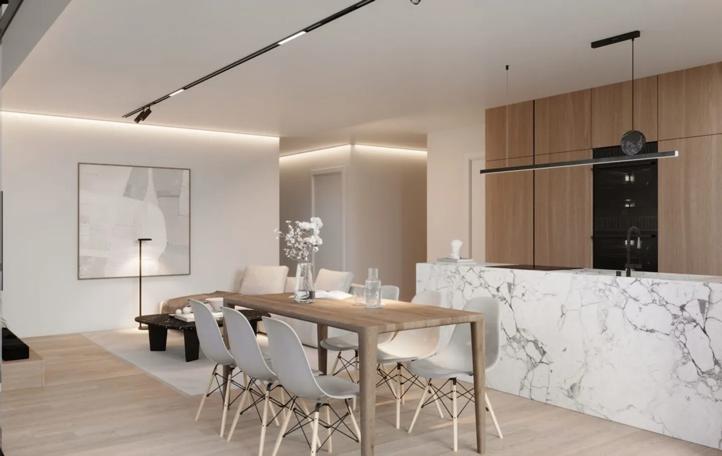 PENTHOUSE OF 3.5 ROOMS, 112 M2 - SION (DELIVERY DECEMBER 2025) - Photo 5 of 13