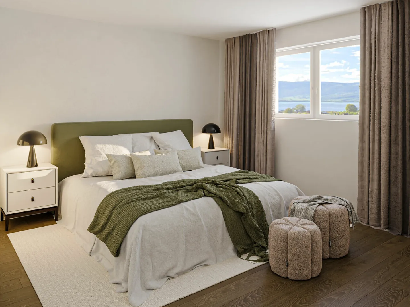 Modern 5.5-Room Villa in Cheyres *With a magnificent view of the lake* - Photo 10 of 11