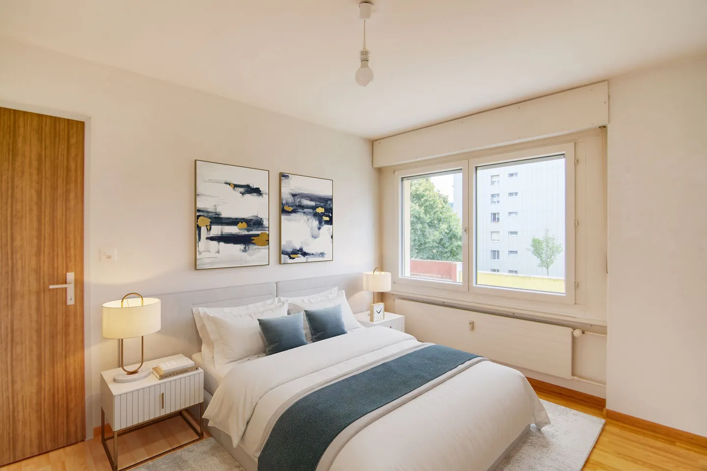 Rückzugsort am Wohlensee: 3.5-Zimmer-Wohnung mit 2 Balkonen & einem Einstellhallenplatz - Foto 11 von 22