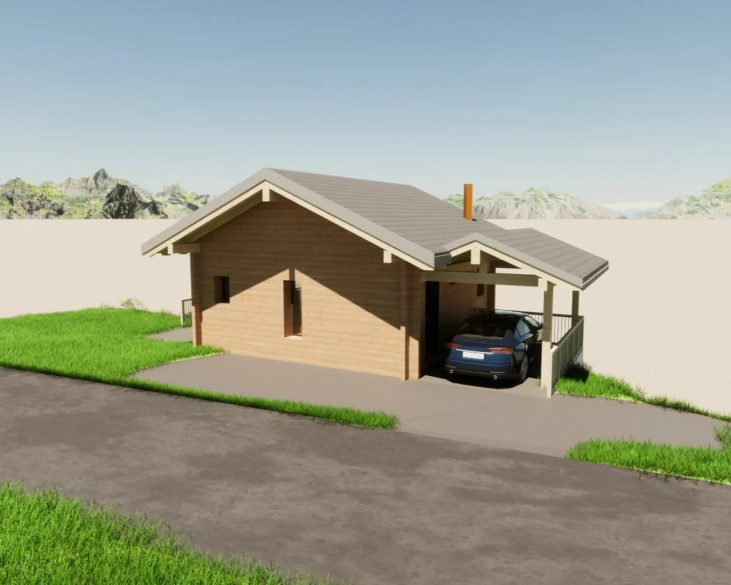 Chalet im Bau in Evolène - Foto 4 von 6