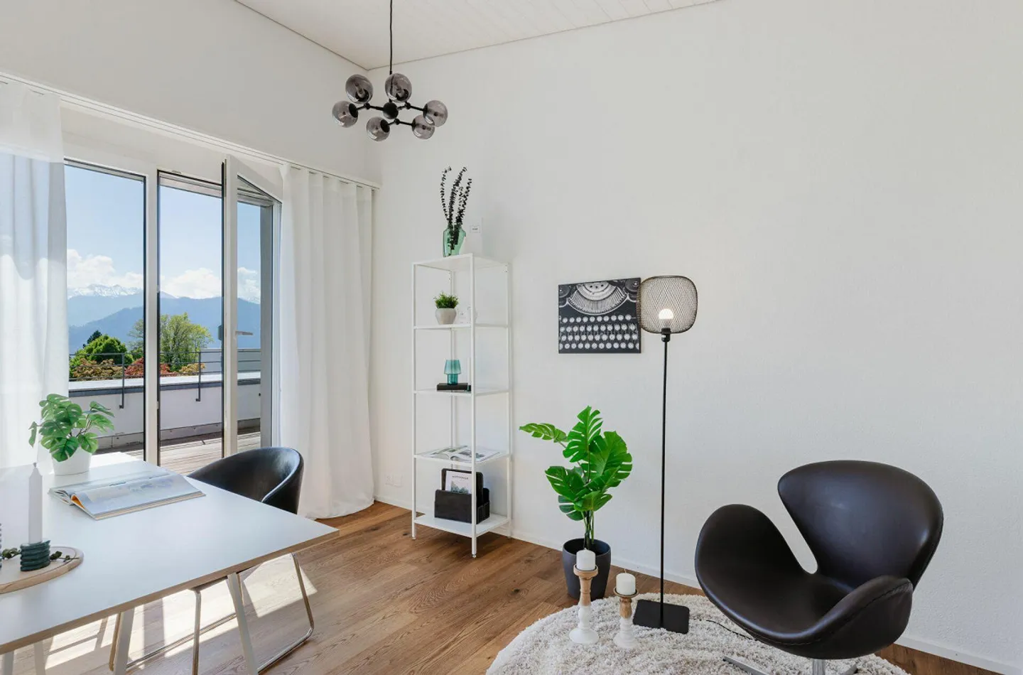 Penthouse apartment with Alpine panorama in Meggen - Photo 9 of 12