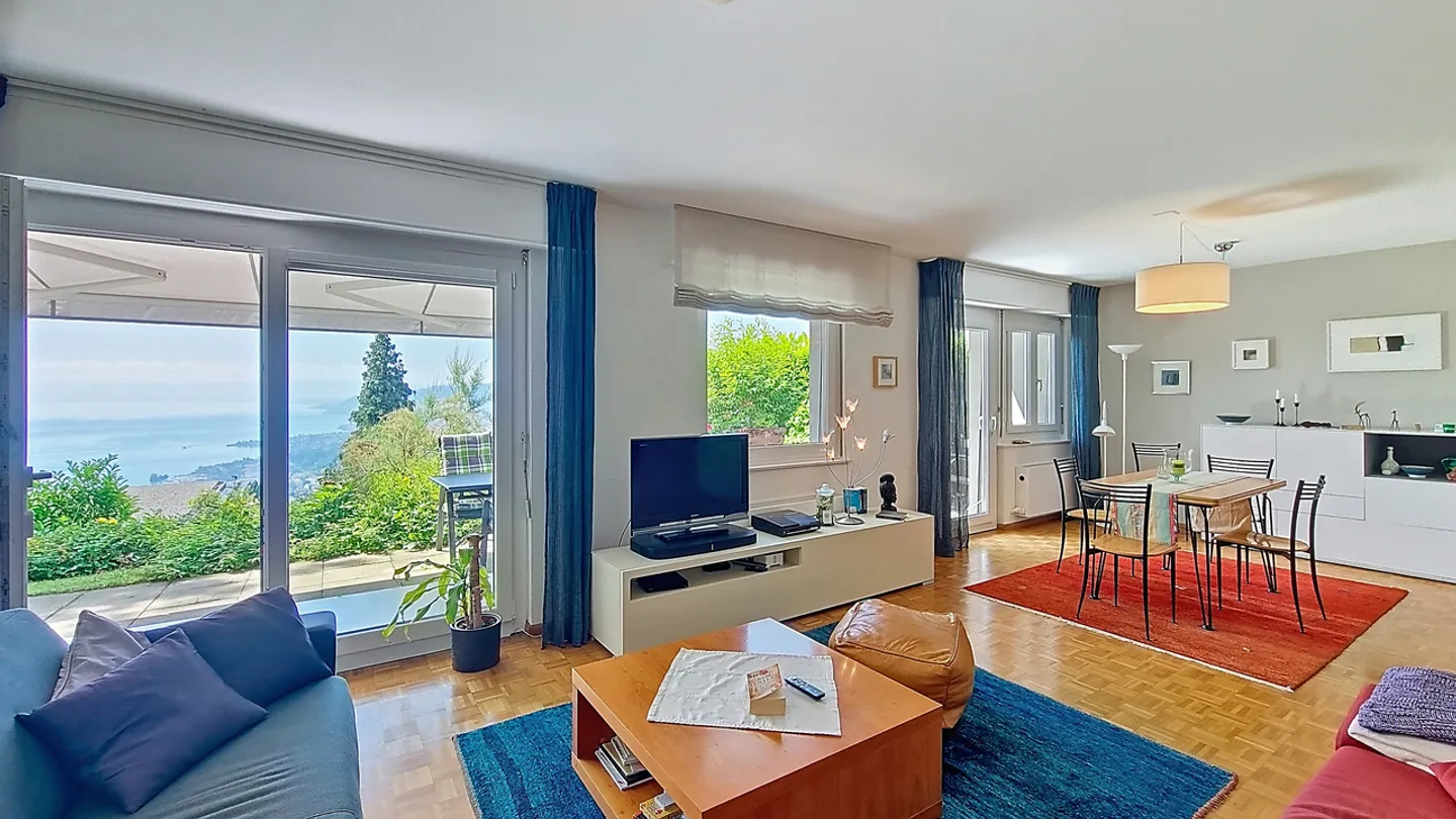 Villa mitoyenne 145 m2, belles terrasses, vue magnifique  ! - Photo 4 sur 11