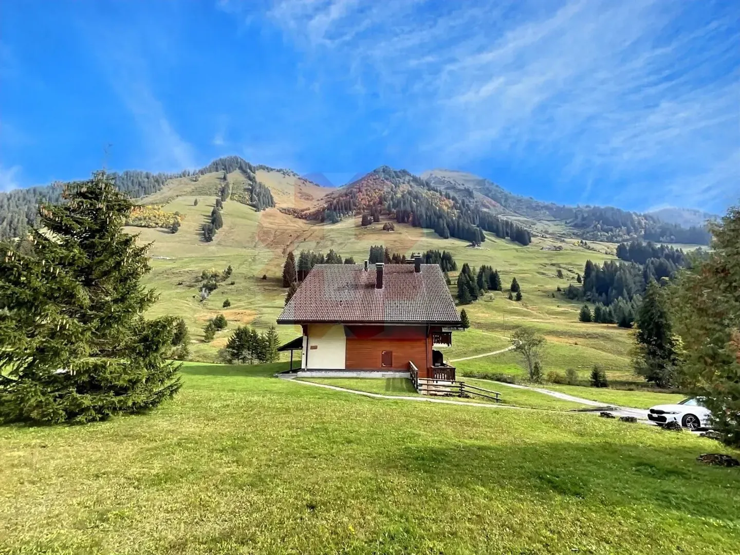 Charmante 2,5-Zimmer-Penthouse-Wohnung mit außergewöhnlichem Blick Les Mosses - Foto 4 von 13