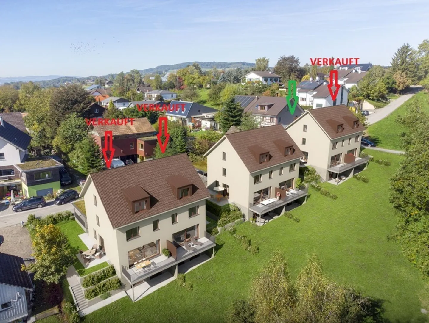 Moderner Doppelhaushälfte am Waldrand - Foto 1 von 12