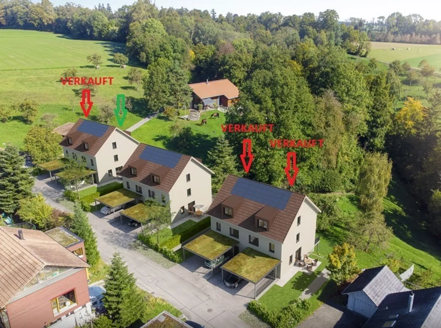 Moderner Doppelhaushälfte am Waldrand - Foto 2 von 12