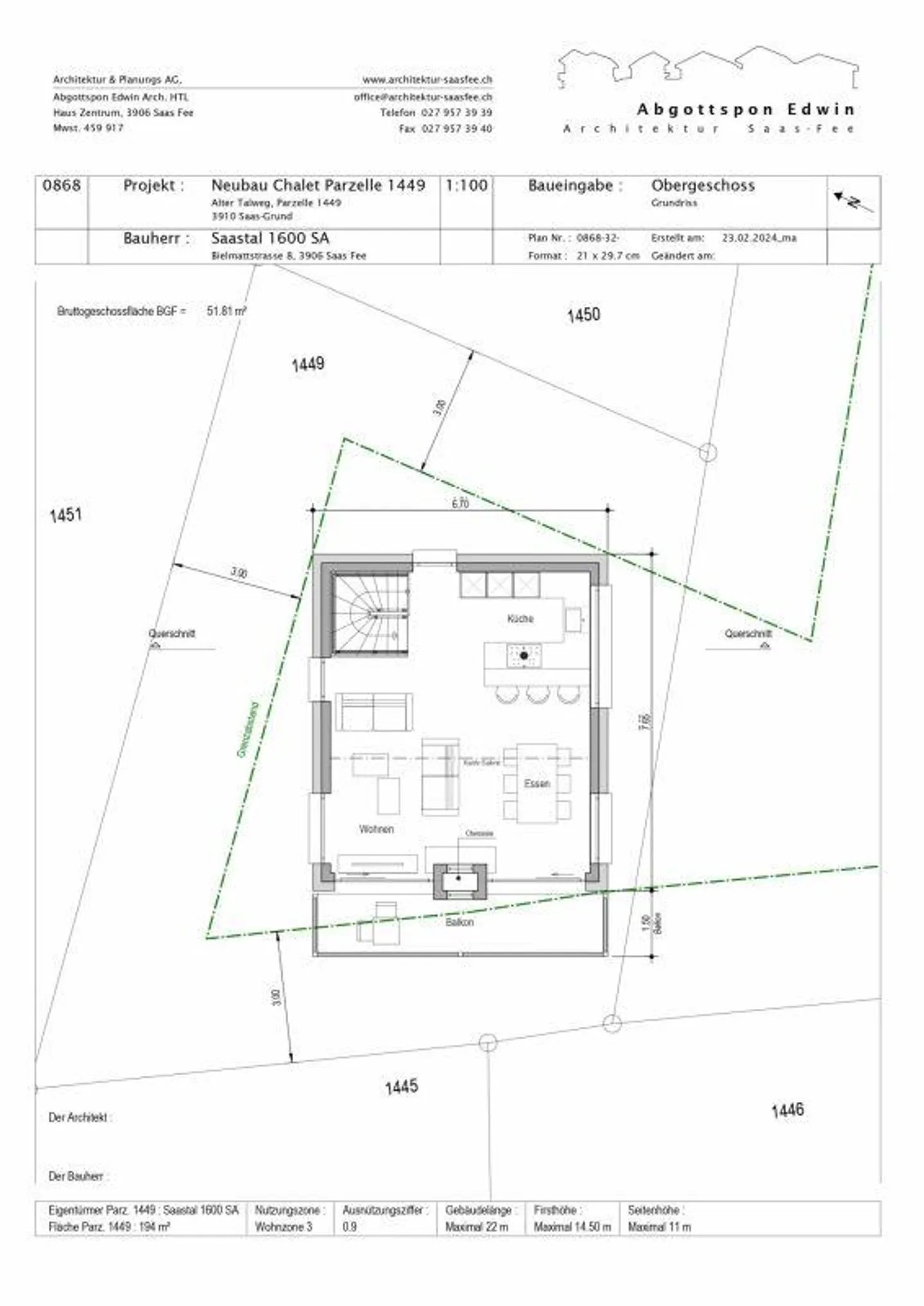 Snowstar Zen Lauinen Saas-Grund Nouvelle construction 2026/27. Maison individuelle attrayante... - Photo 7 sur 15