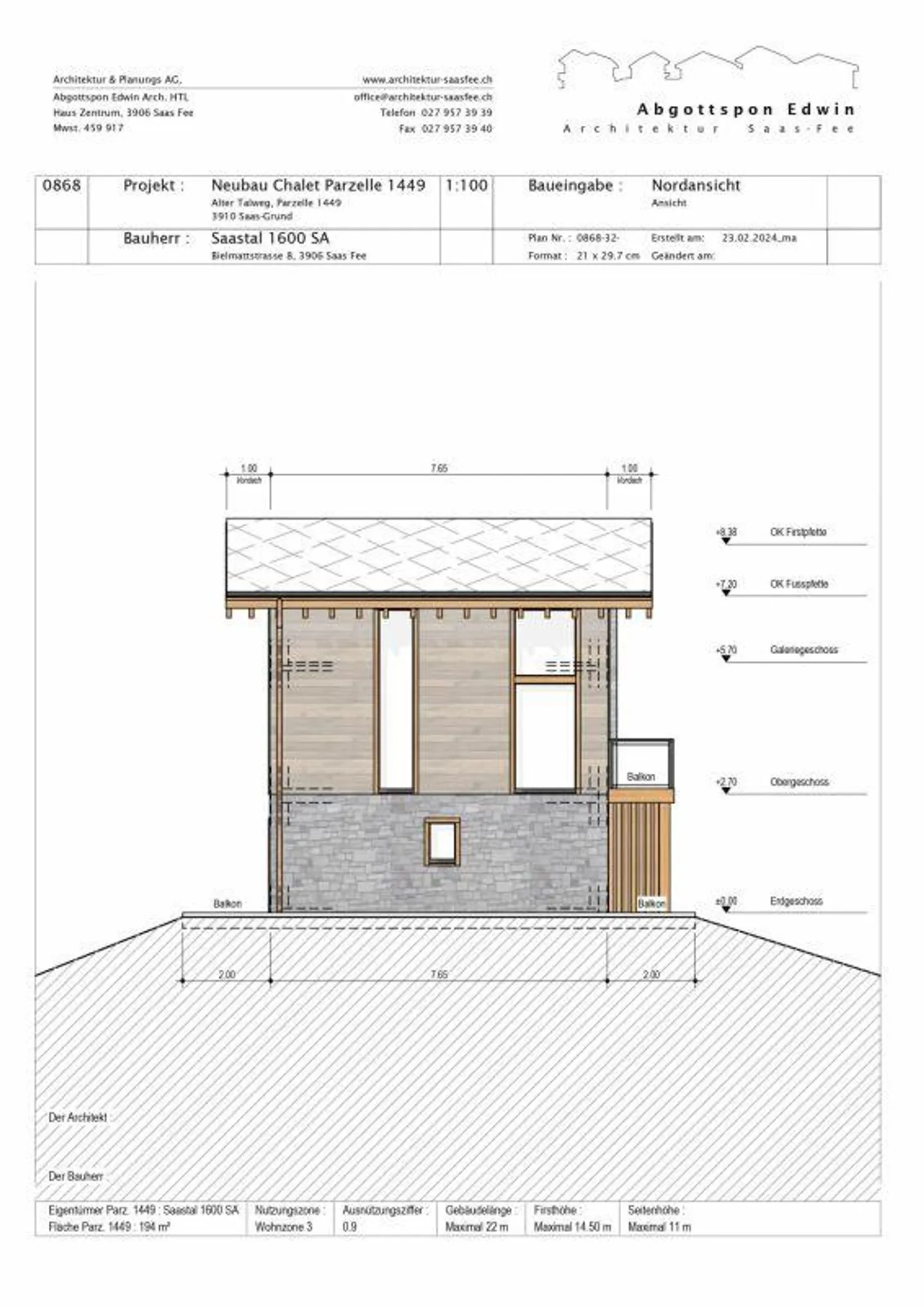 Snowstar Zen Lauinen Saas-Grund Nouvelle construction 2026/27. Maison individuelle attrayante... - Photo 13 sur 15