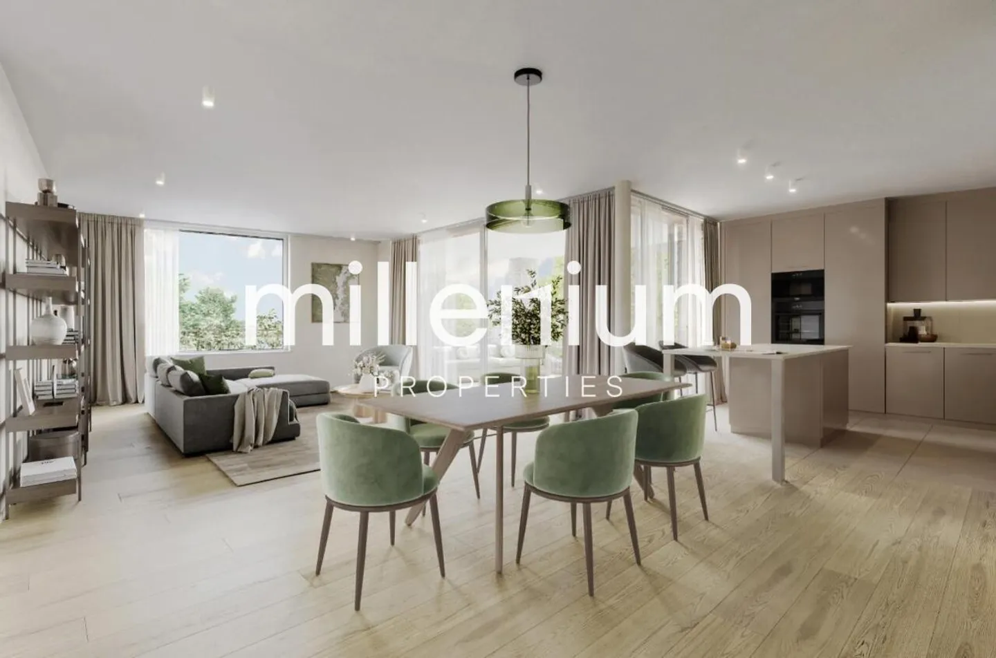 Appartamento nuovo arredato eccezionale con loggia e vista libera - Foto 2 di 7