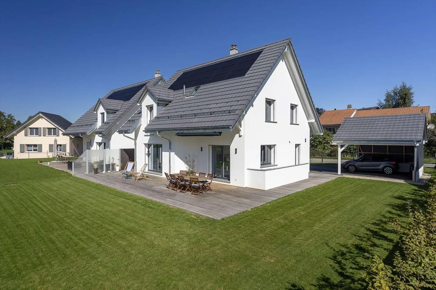 Villa semi-détachée de 5,5 pièces à La Tour-de-Trême - Photo 9 sur 9