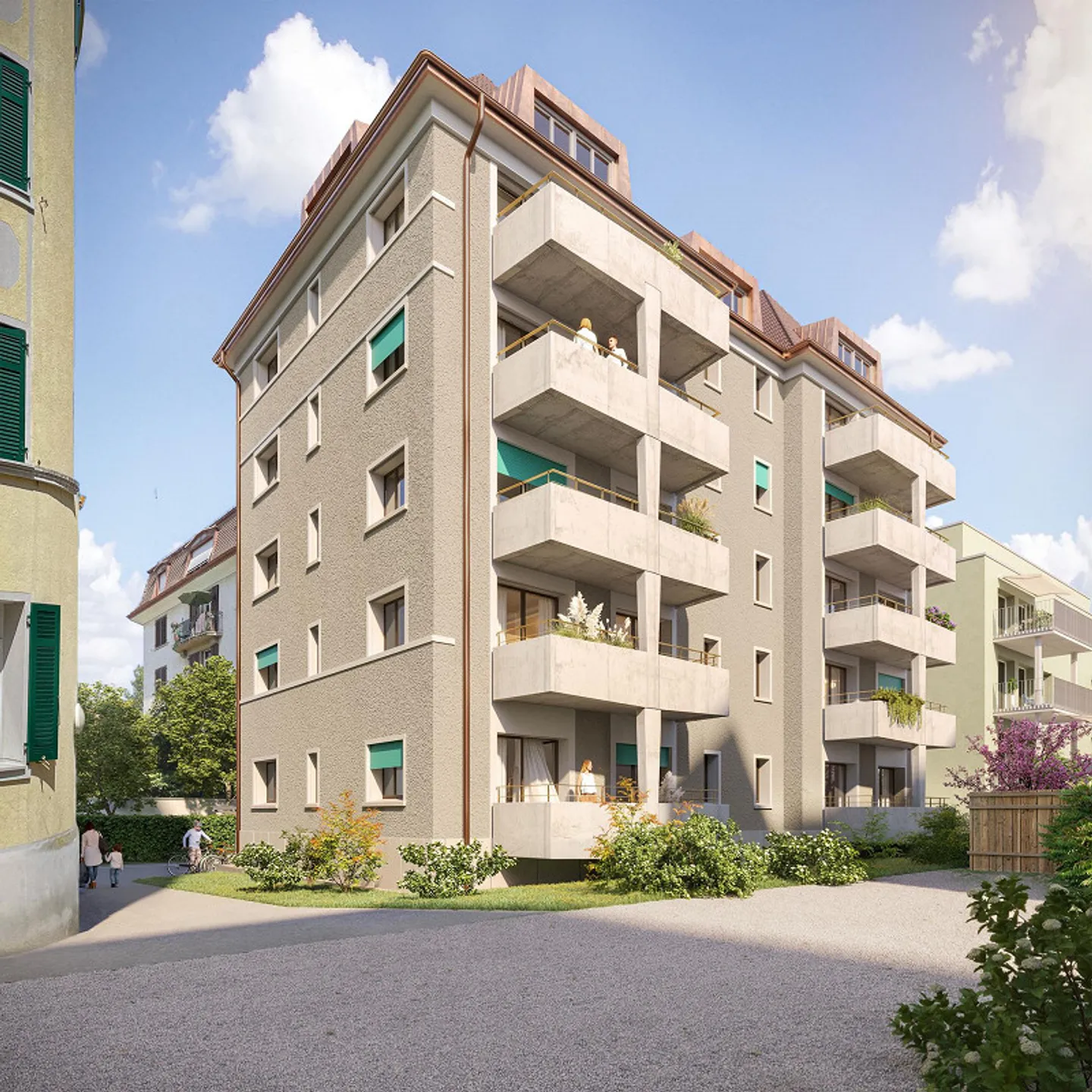 Prima locazione, appartamento esclusivo di 3,5 stanze in uno standard di alta qualità - Foto 4 di 4