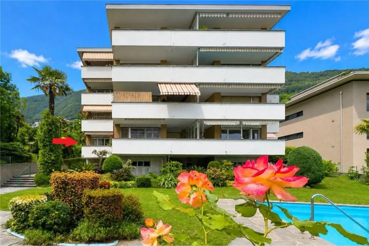 Appartement de 3,5 pièces avec piscine - Photo 1 sur 13