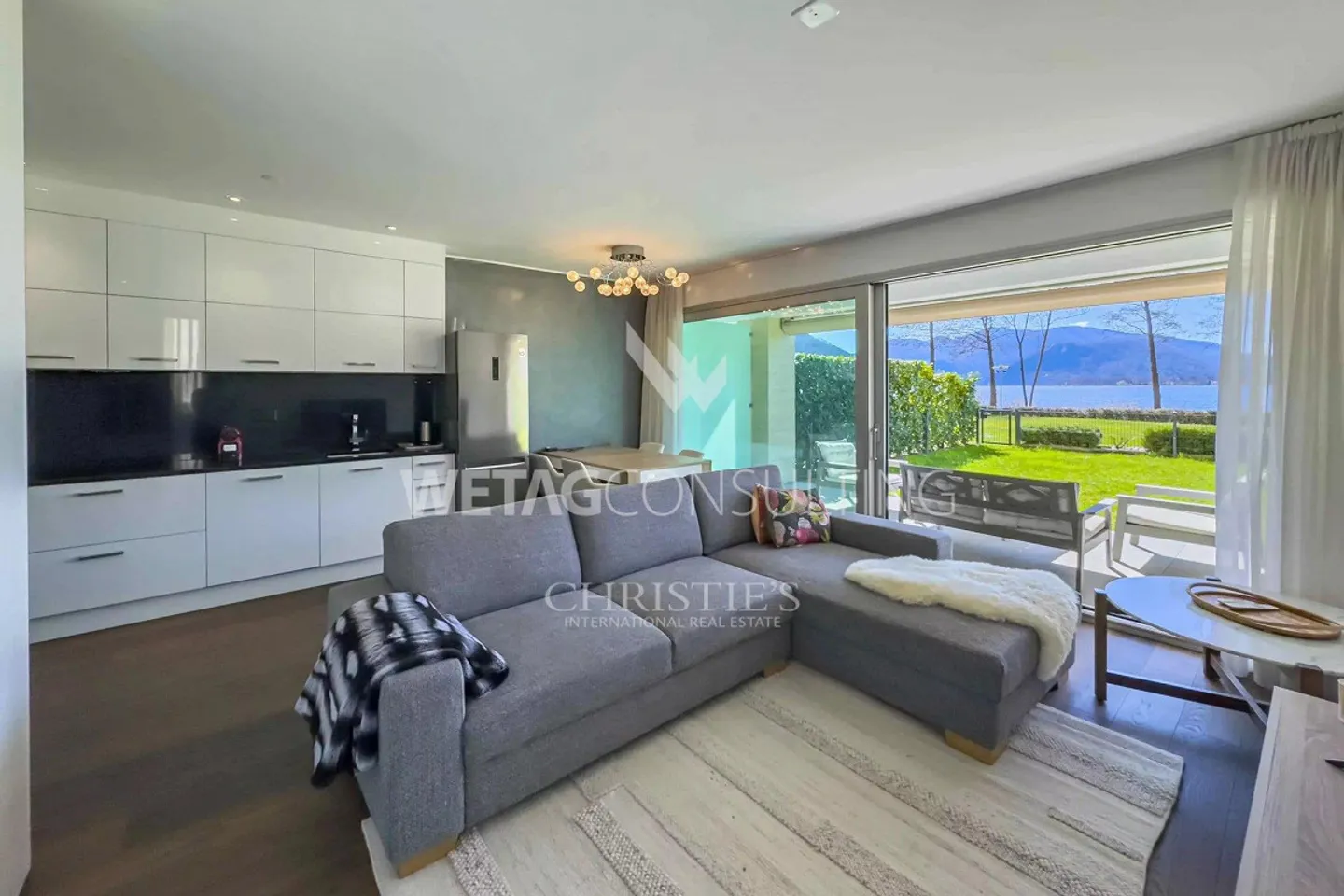 Lugano-Muzzano, for sale: modern apartment directly on Lake Lugano... - Photo 3 of 13