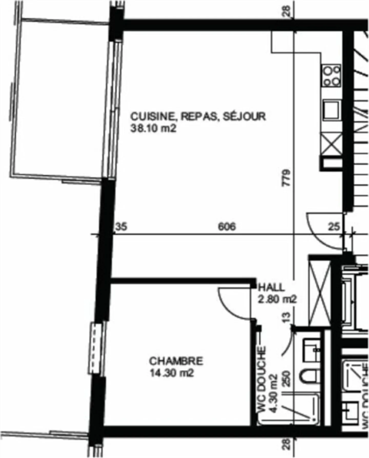 Magnifique appartement de 2,5 pièces, comme neuf - Photo 7 sur 7