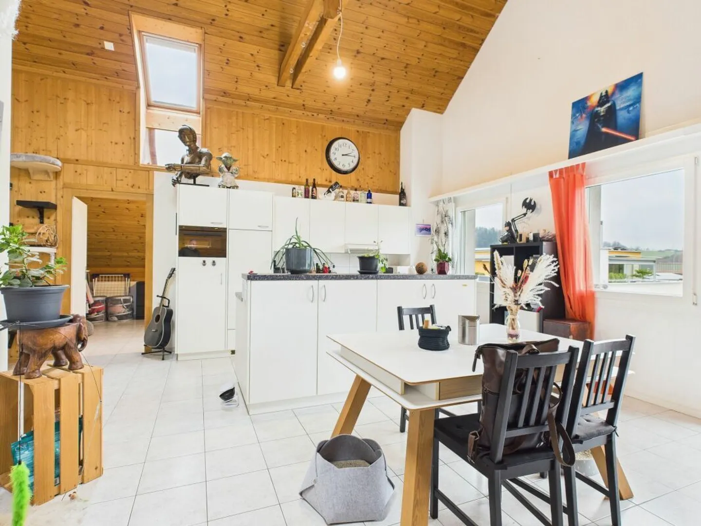 Bright Attic Apartment with Views - Photo 3 of 10