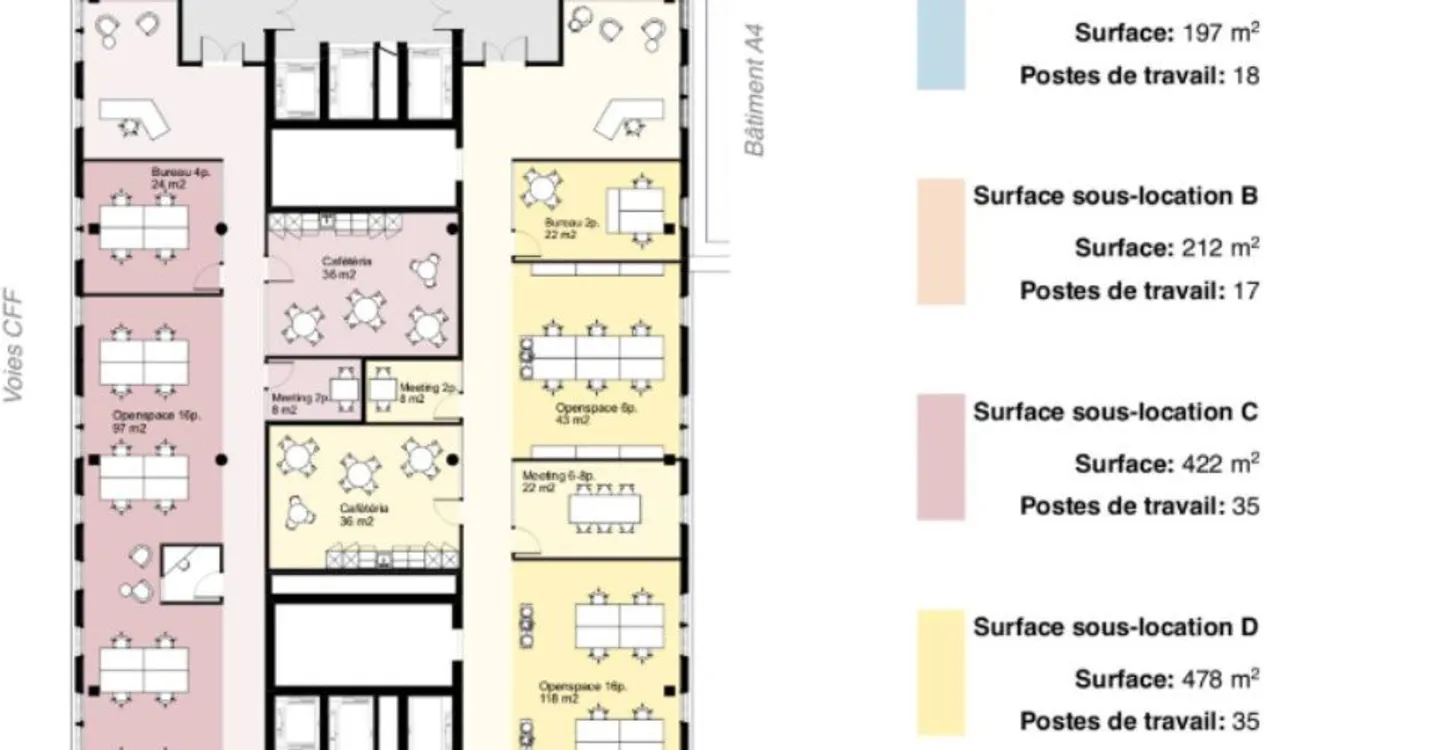 Espace de bureaux moderne à Genève - Photo 10 sur 11