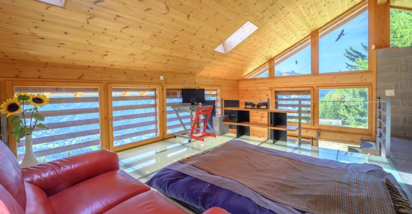 Charmantes außergewöhnliches Chalet mit absolutem Alpenpanorama - Foto 4 von 17